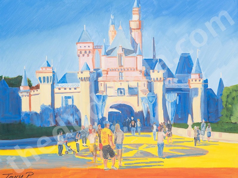 DIsneyland Sleeping Beauty Castle