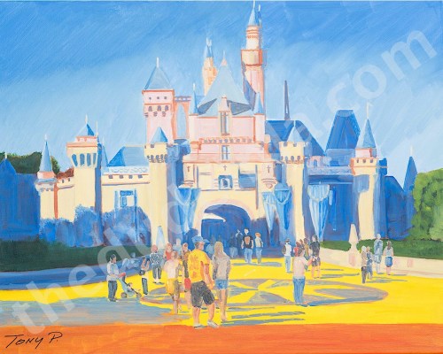 DIsneyland Sleeping Beauty Castle